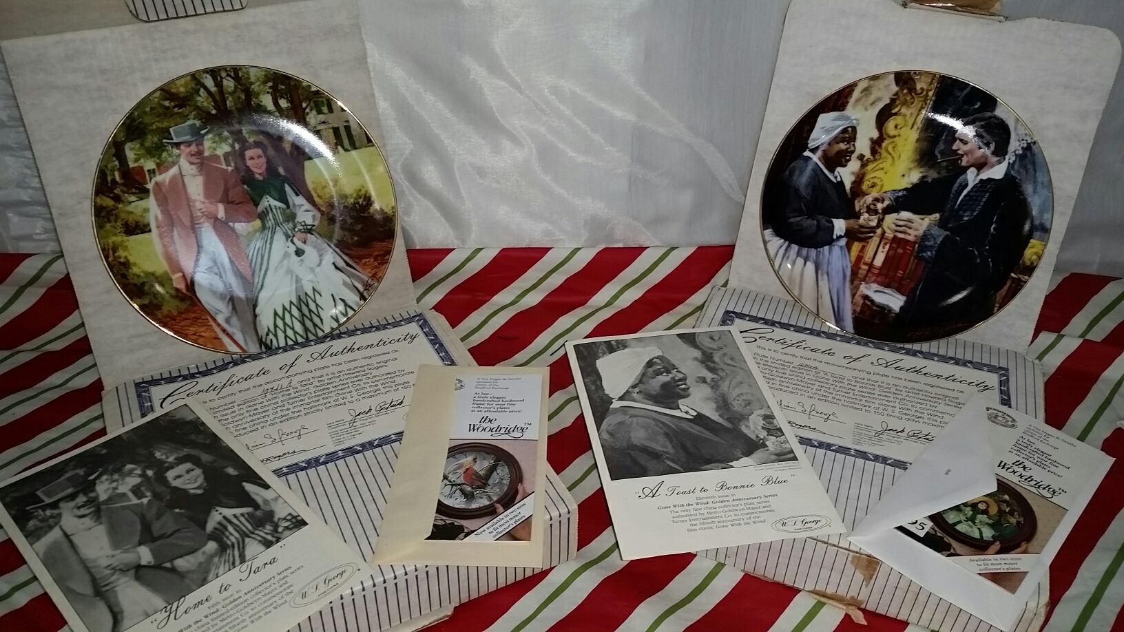 Gone With The Wind Plates